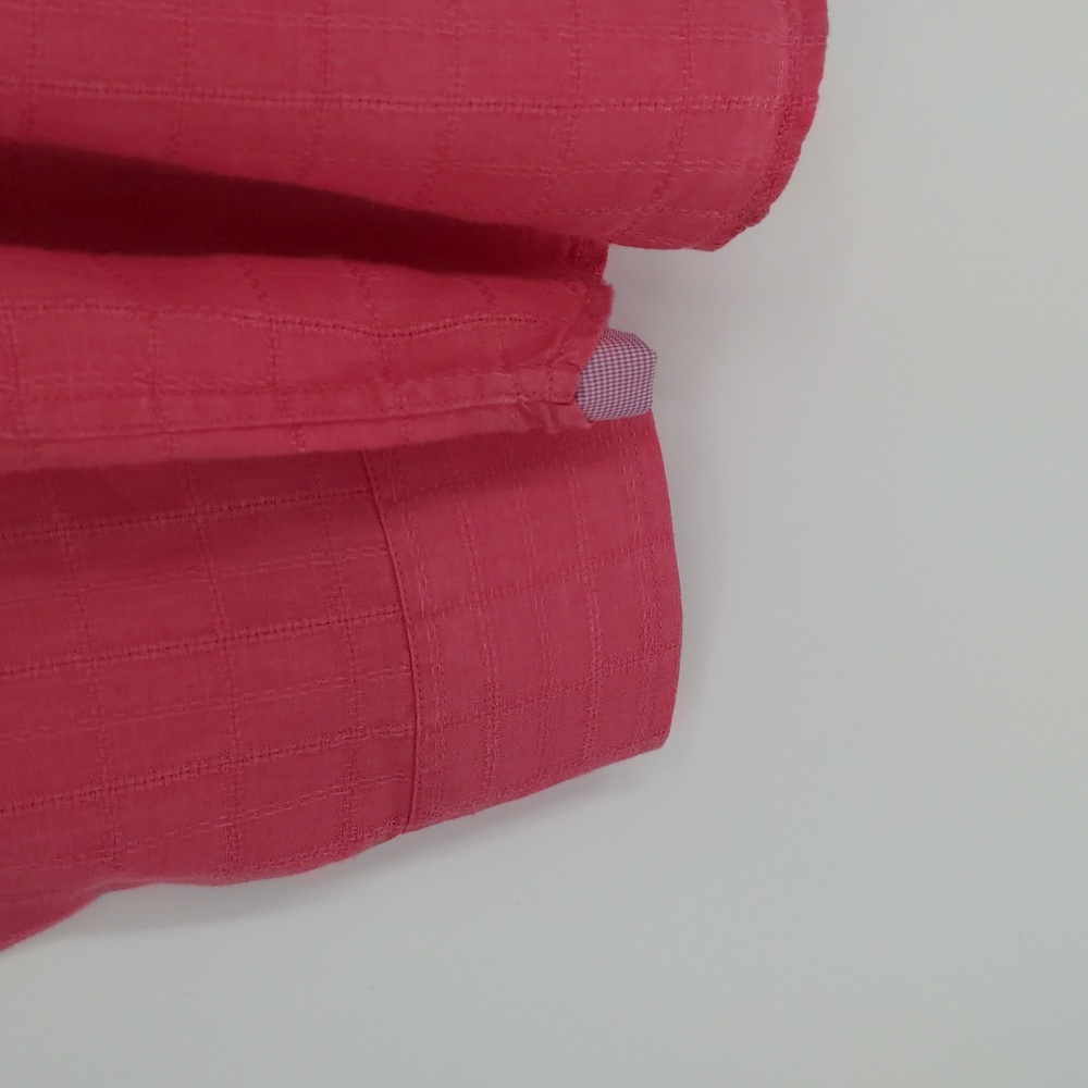 Tommy Bahama Men's Linen Pink‎ Shirt Size Extra Large Button Front Long Sleeve - Picture 14 of 14